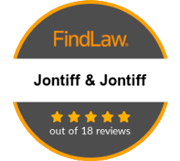 FindLaw | Jontiff & Jontiff | 5 Stars Out of 18 Reviews